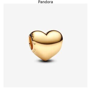 Pandora Gold Heart Charm